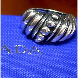 Silpada Artisans of Bali Dome ring in sterling silver